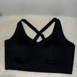 Bali Easylite Back Close Wirefree Bra Convertible Straps Black Women’s 3X NWT